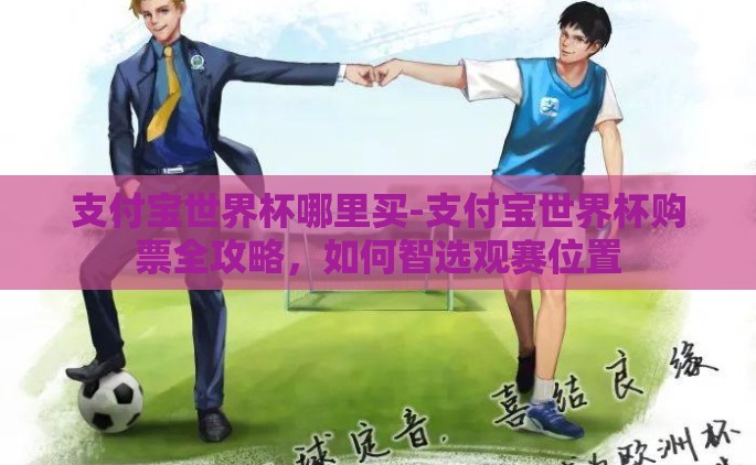 支付宝世界杯哪里买-支付宝世界杯购票全攻略，如何智选观赛位置