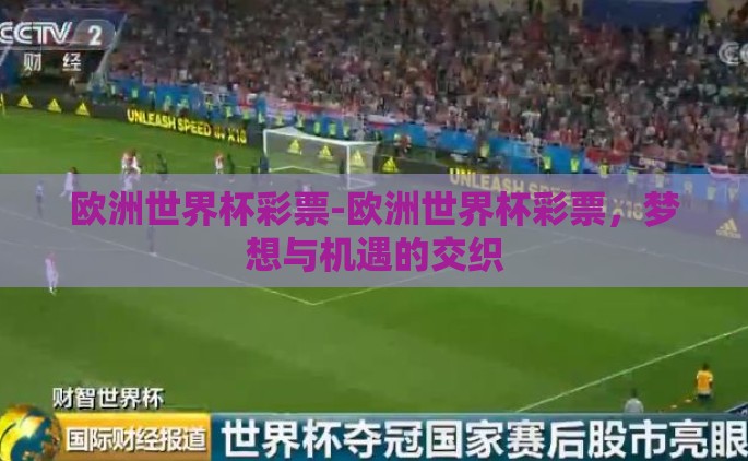 欧洲世界杯彩票-欧洲世界杯彩票，梦想与机遇的交织