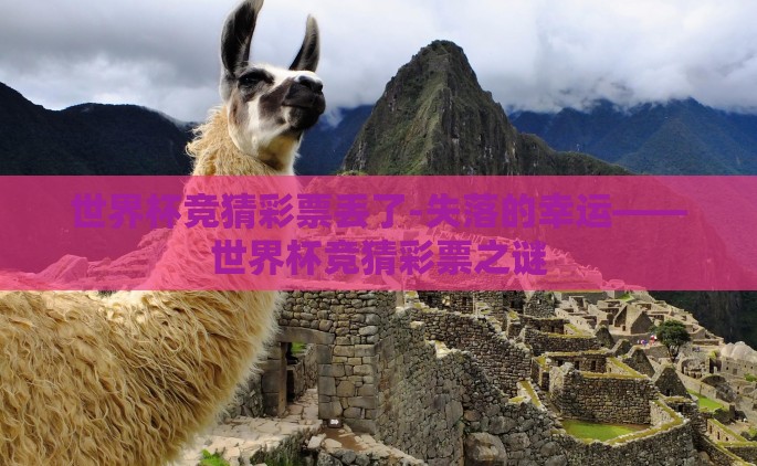 世界杯竞猜彩票丢了-失落的幸运——世界杯竞猜彩票之谜