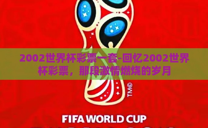 2002世界杯彩票一套-回忆2002世界杯彩票，那段激情燃烧的岁月