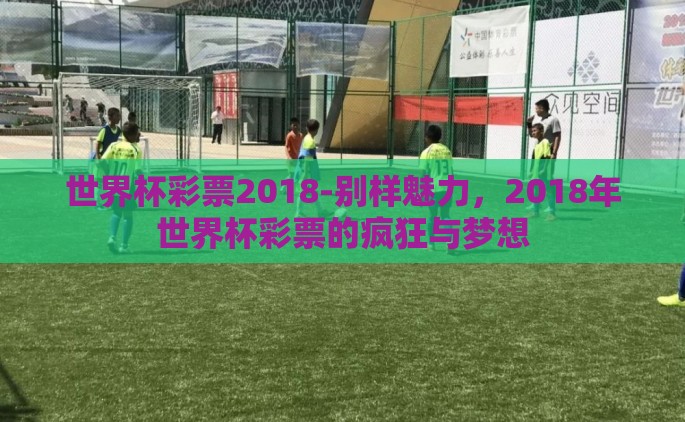 世界杯彩票2018-别样魅力，2018年世界杯彩票的疯狂与梦想