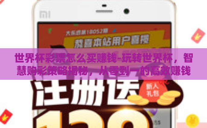 世界杯彩票怎么买赚钱-玩转世界杯，智慧购彩策略揭秘，从零到一的高效赚钱之道