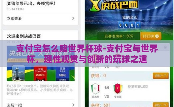 支付宝怎么赌世界杯球-支付宝与世界杯，理性观赏与创新的玩球之道